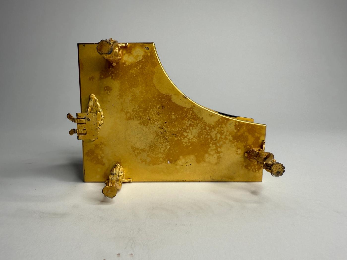 Silver, Gilt & Lapis Lazuli Piano-Form Box