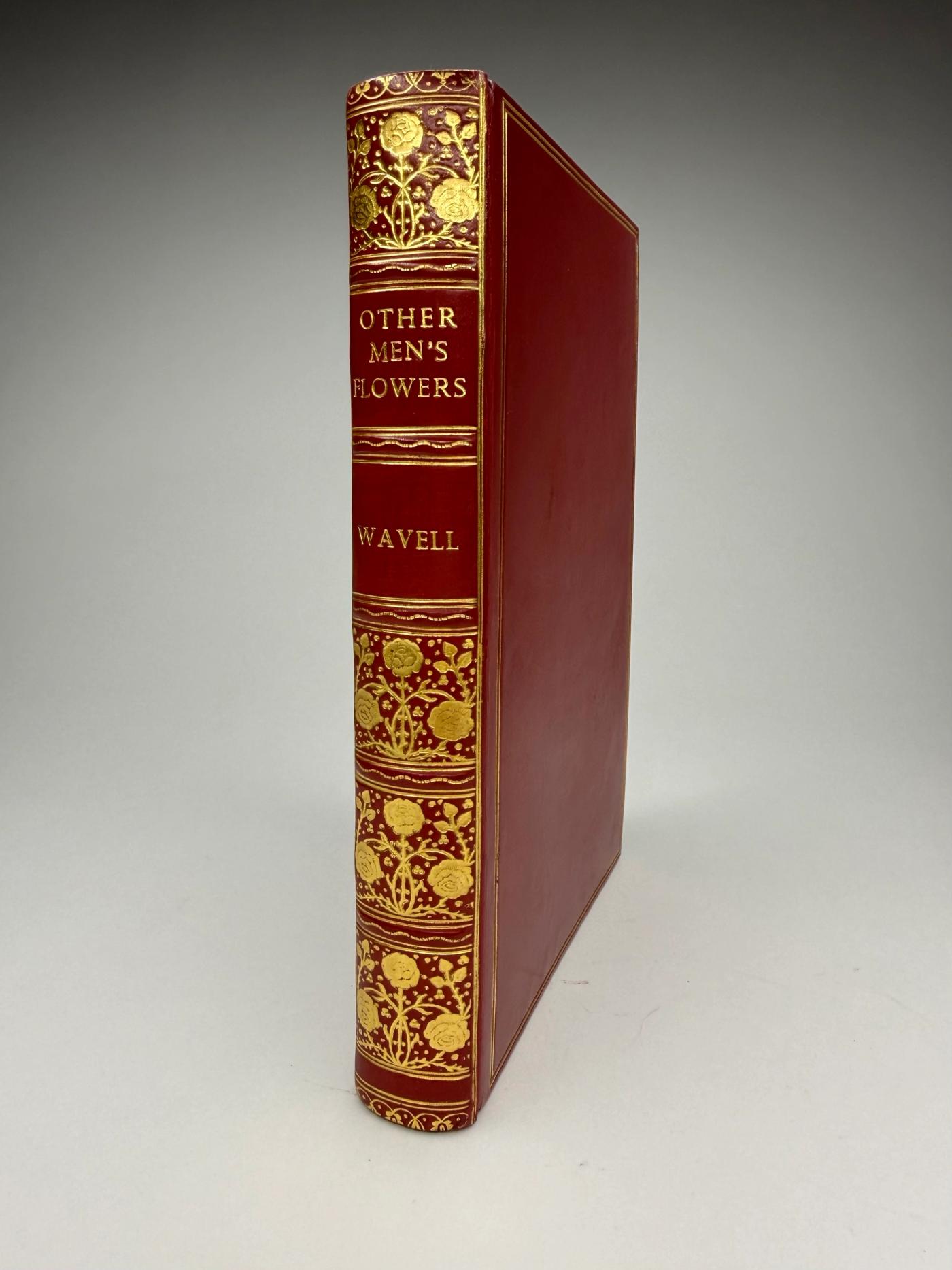 Other Men’s Flowers, finely bound for Asprey