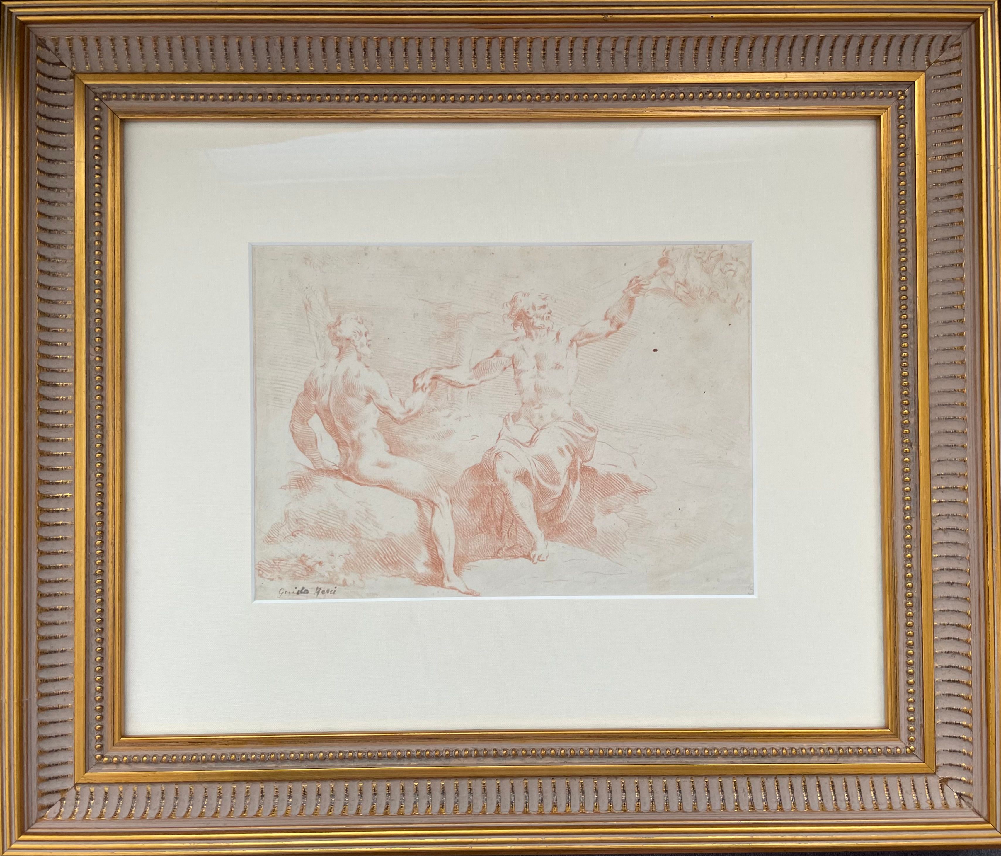 Old Master drawing, attributed to Guido Reni (1575–1642), view 3