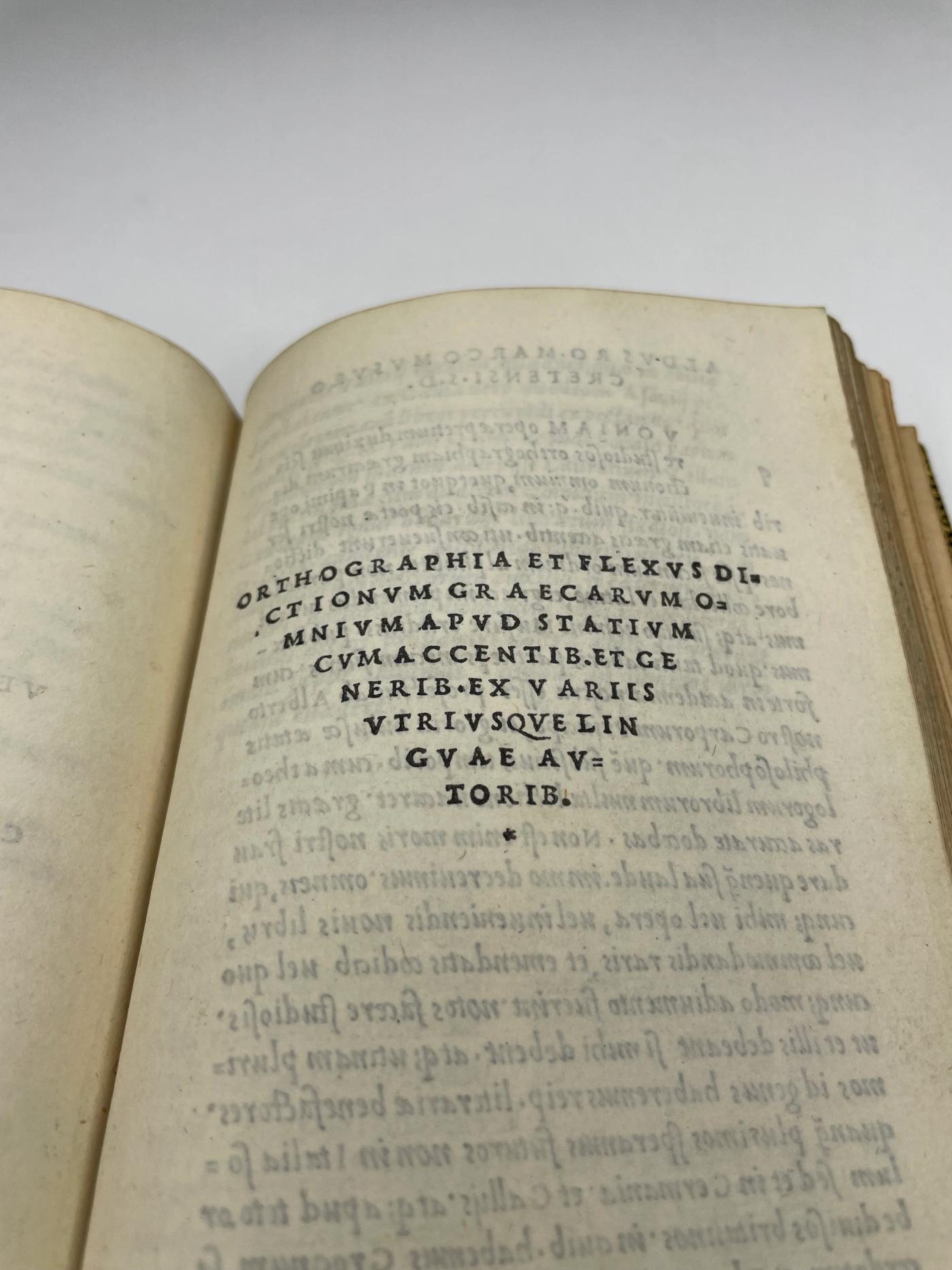 Aldus’ Statius of 1502