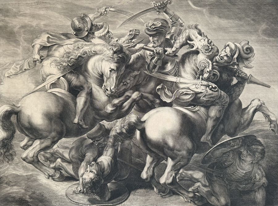 The Battle of Anghiari, view 3