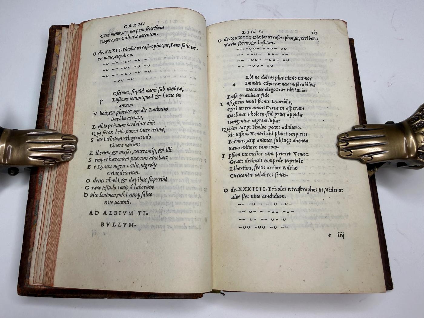 The Aldine Horace of 1527