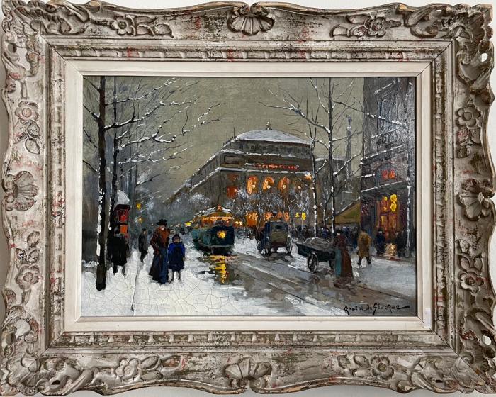 Place du Châtelet, Winter