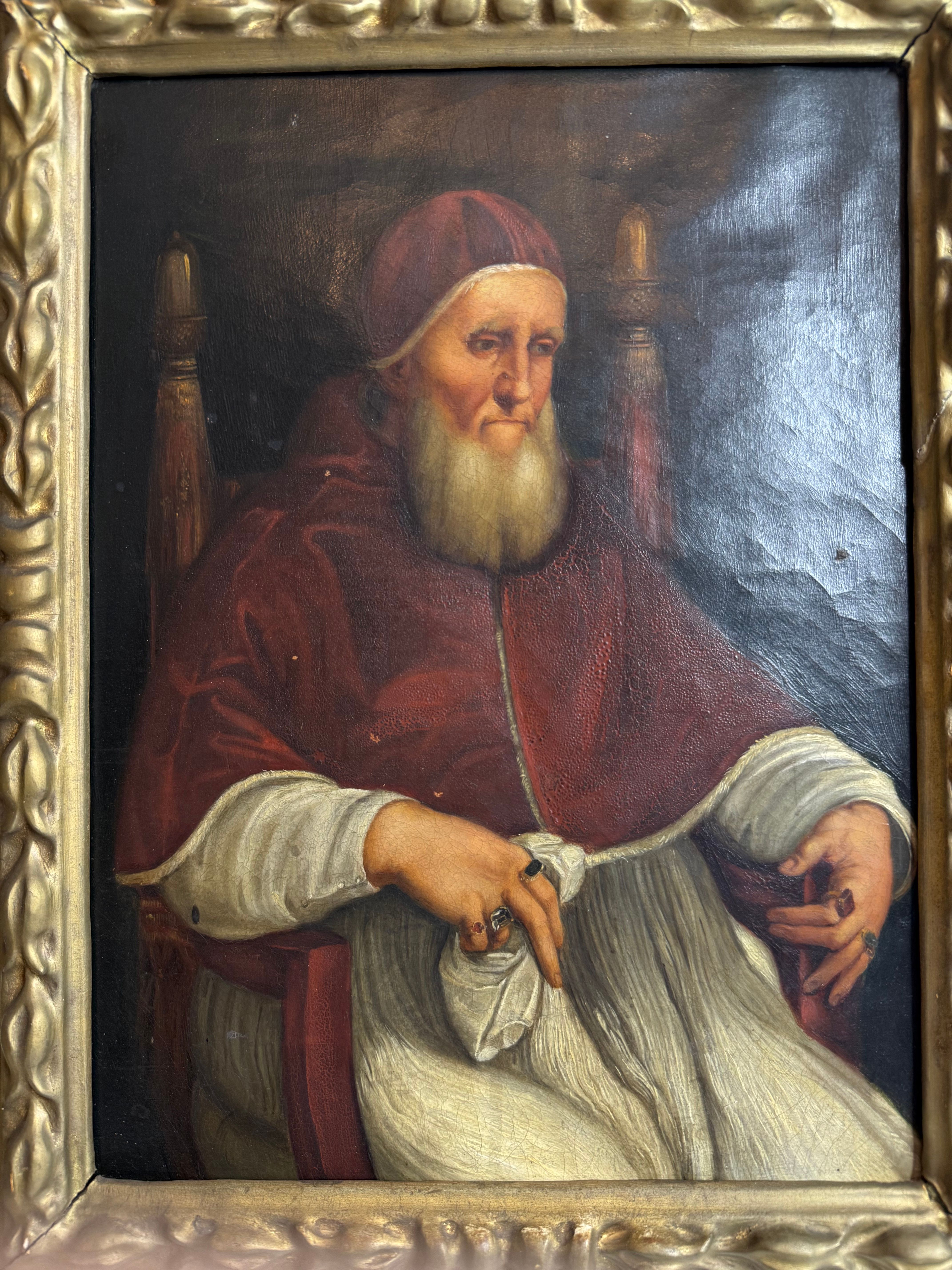 Portrait of Pope Julius II, view 2