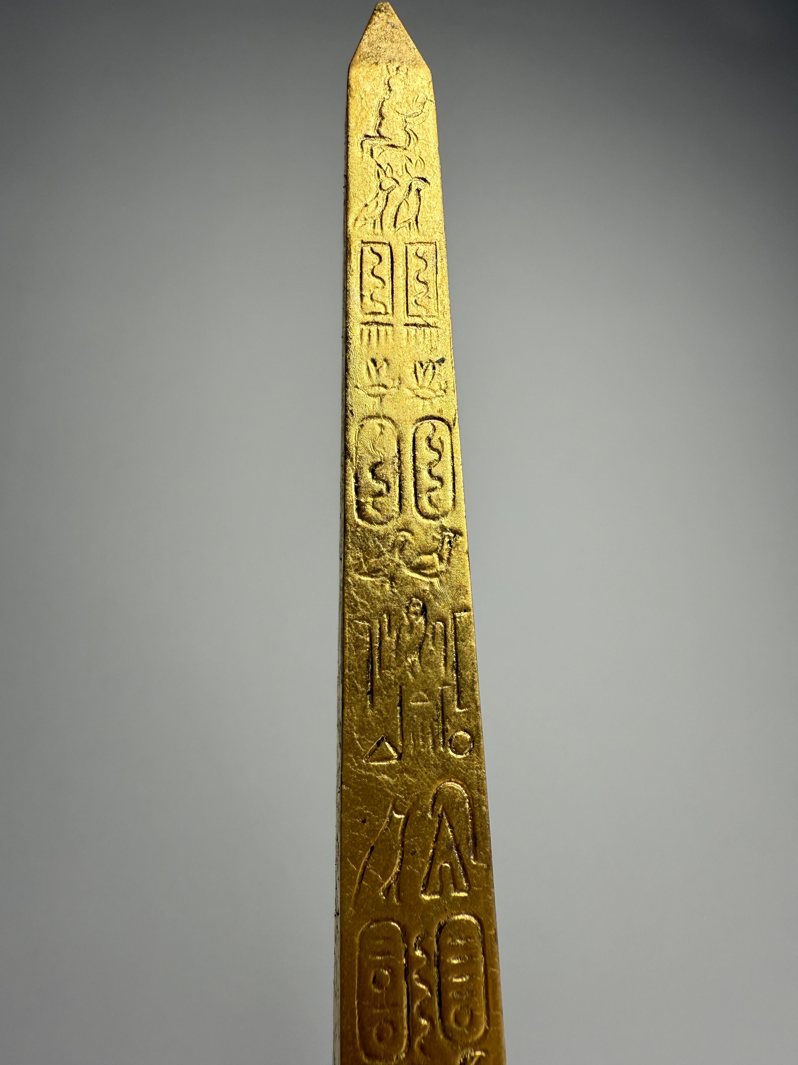 Grand Tour Model of the Luxor Obelisk, view 3