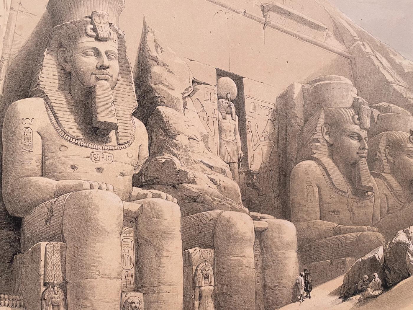 The Great Temple of Aboo Simbel, Nubia