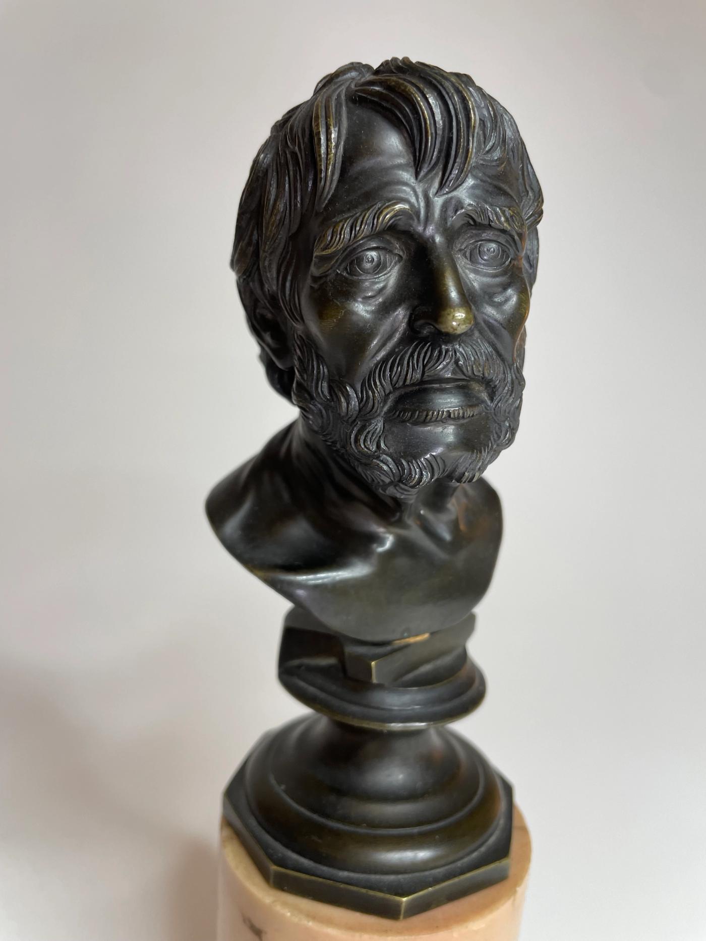 Bronze Bust of ‘Pseudo-Seneca’