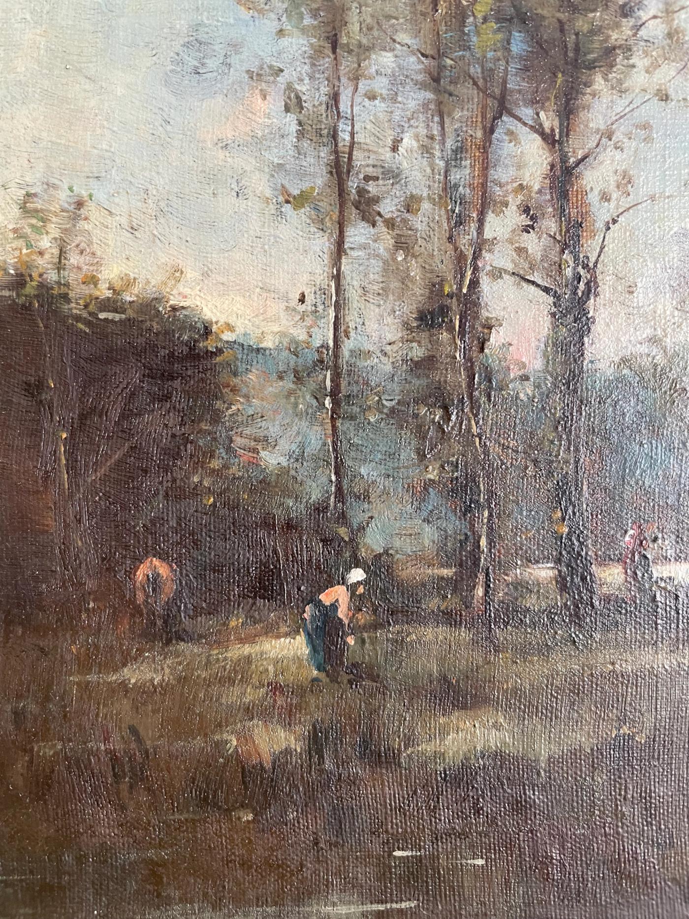 Pastoral Landscape with Figures
