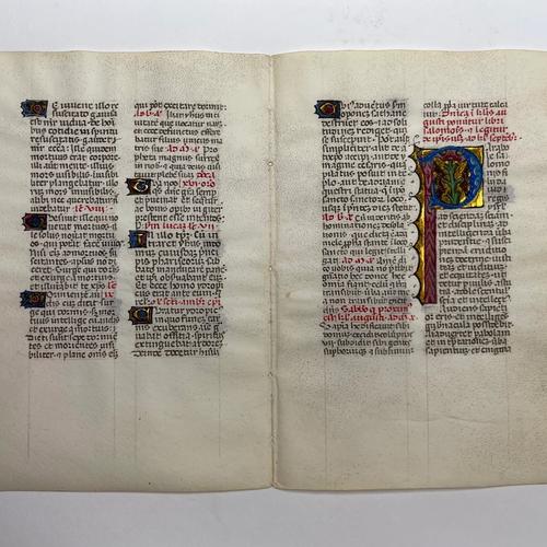 Illuminated Manuscript Leaf, view 3