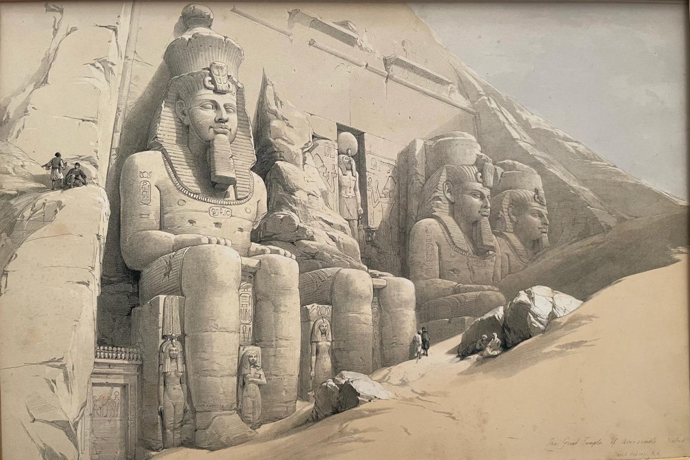 The Great Temple of Aboo Simbel, Nubia