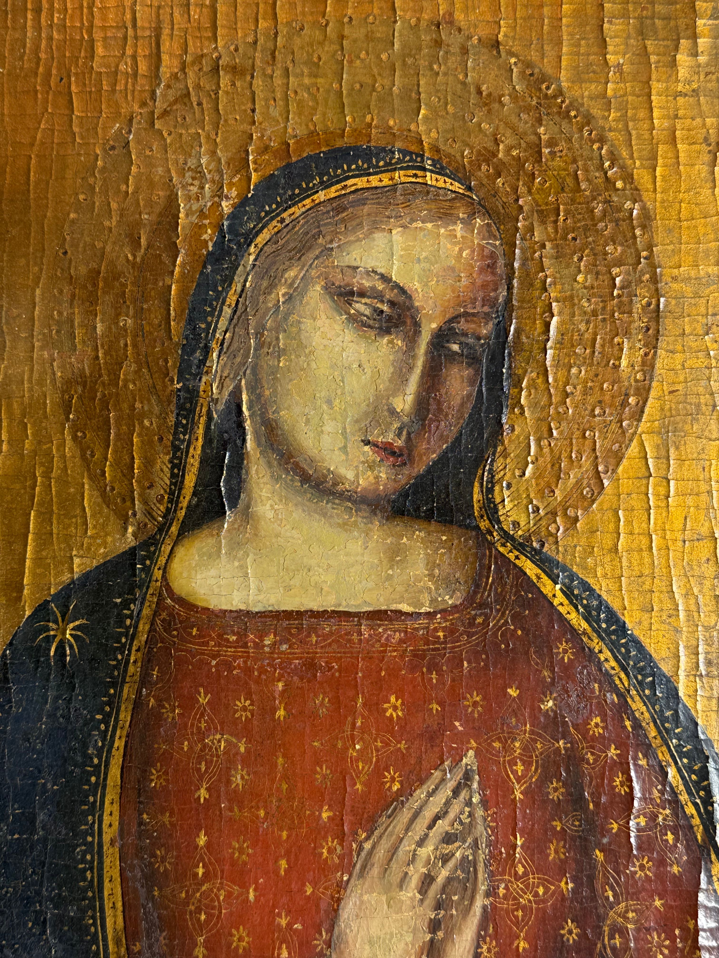 The Madonna in Prayer, view 3