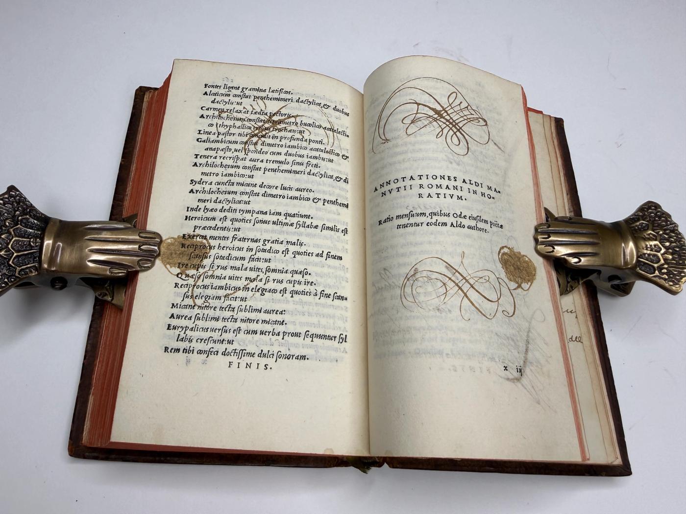 The Aldine Horace of 1527