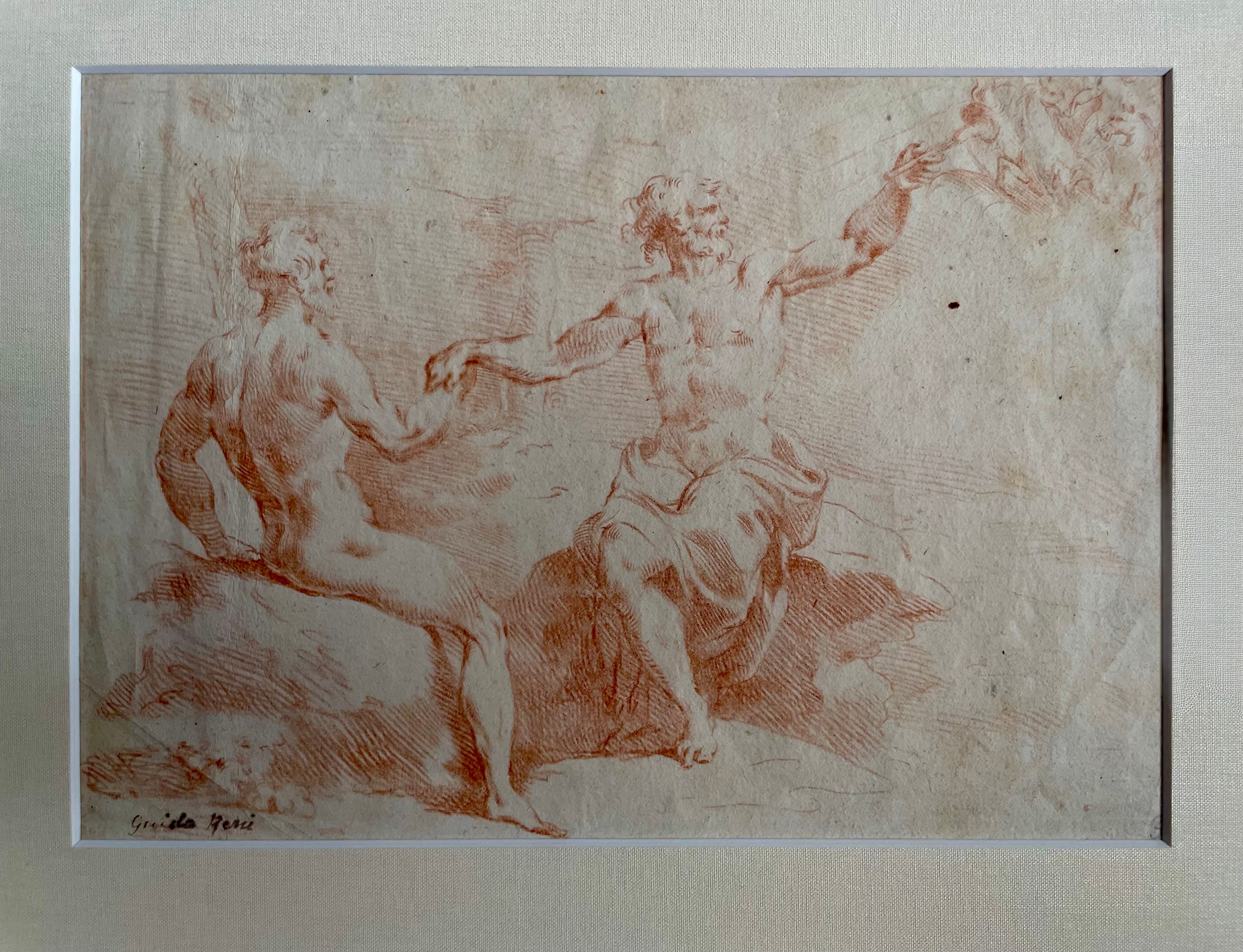 Old Master drawing, attributed to Guido Reni (1575–1642), view 4
