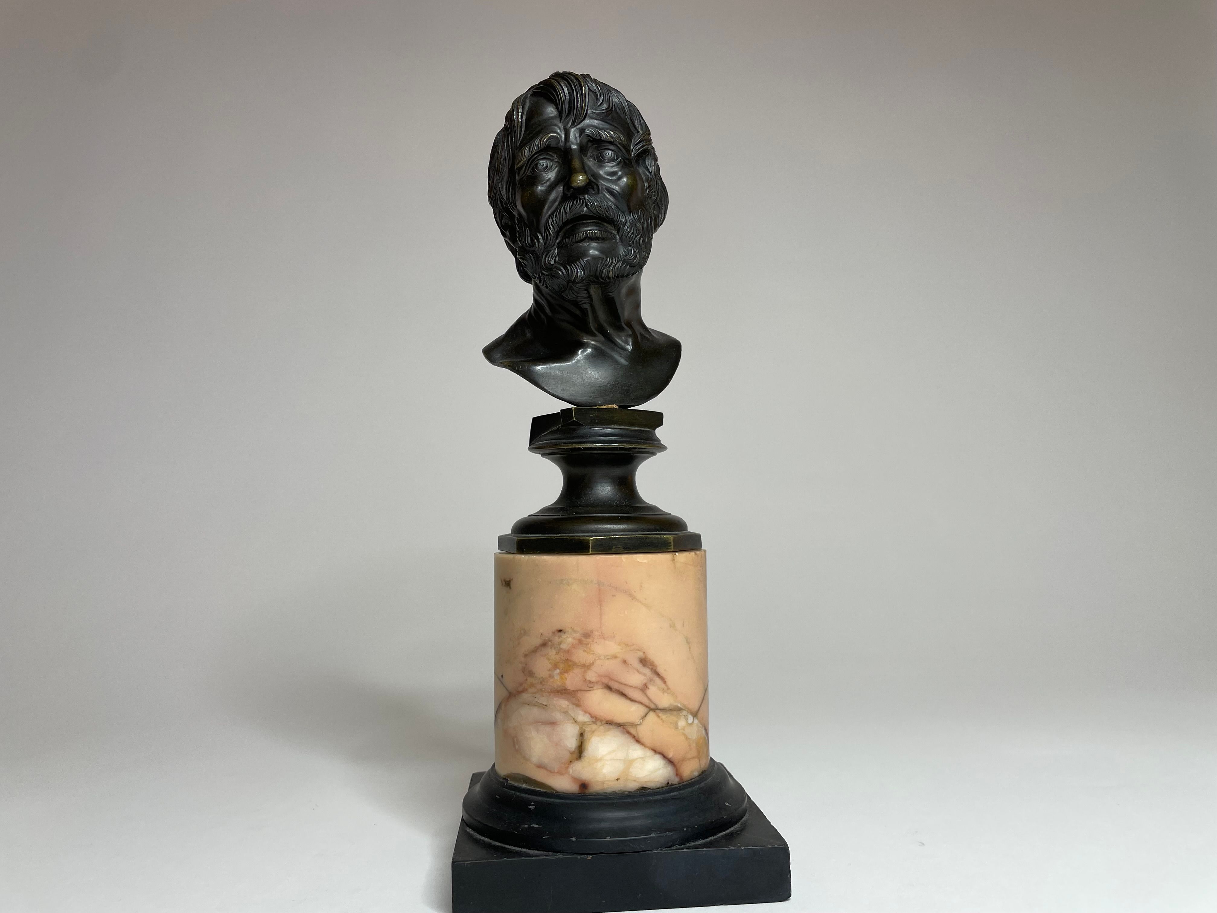 Bronze Bust of ‘Pseudo-Seneca’, view 2