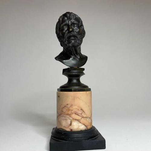 Bronze Bust of ‘Pseudo-Seneca’, view 2