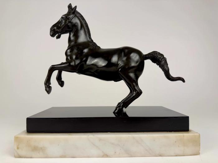 A Bronze Rearing Horse