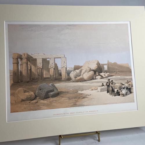 Fragments of the Great Colossi, at the Memnonium, Thebes, view 3