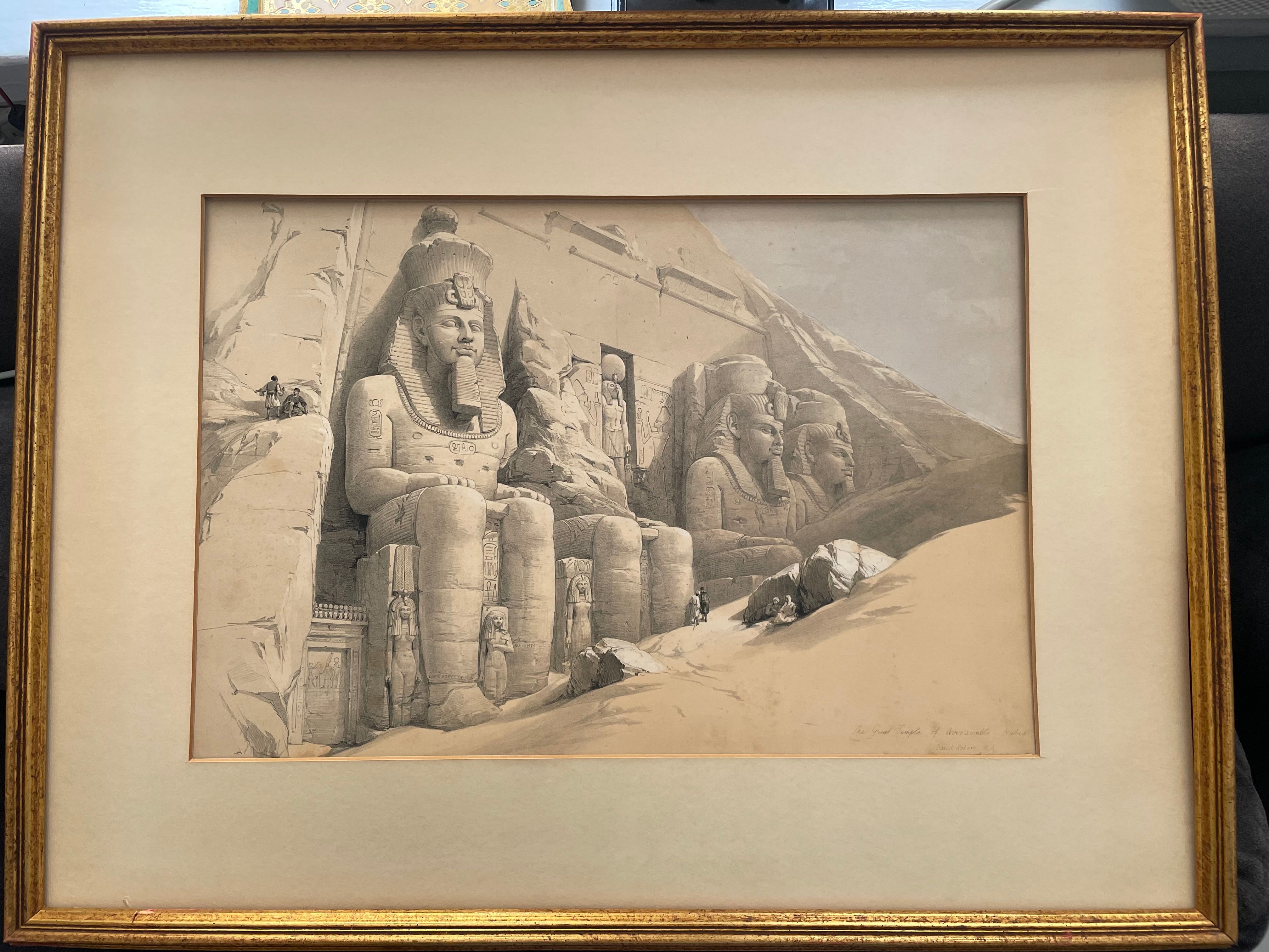The Great Temple of Aboo Simbel, Nubia, view 2