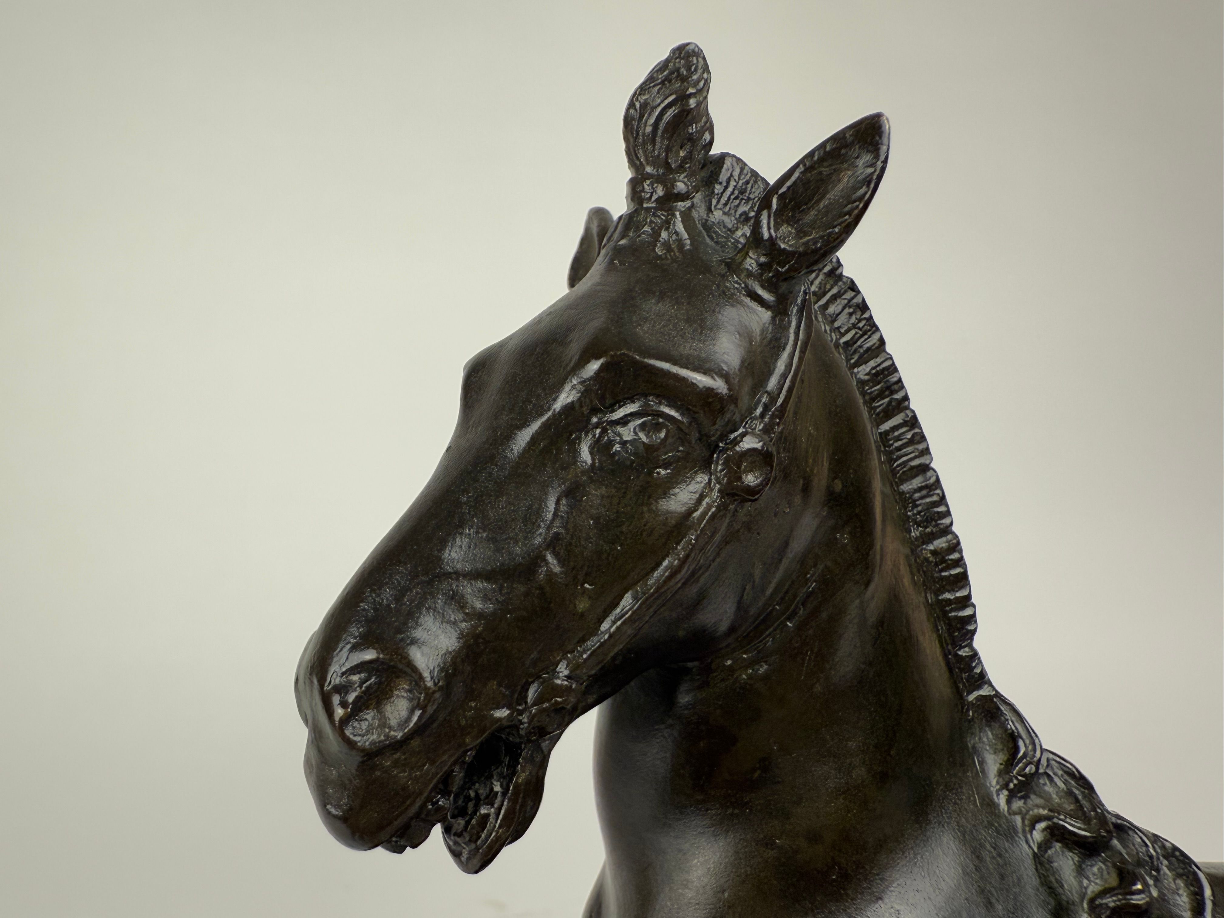 A Bronze Rearing Horse, view 3