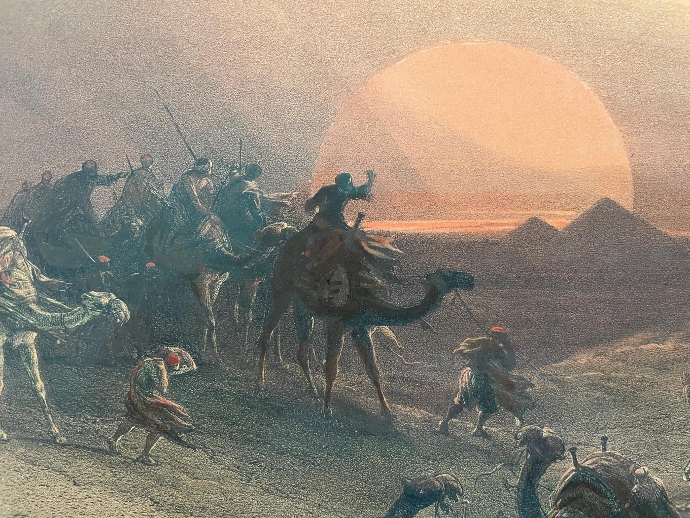 Approach of the Simoon, Desert of Gizeh