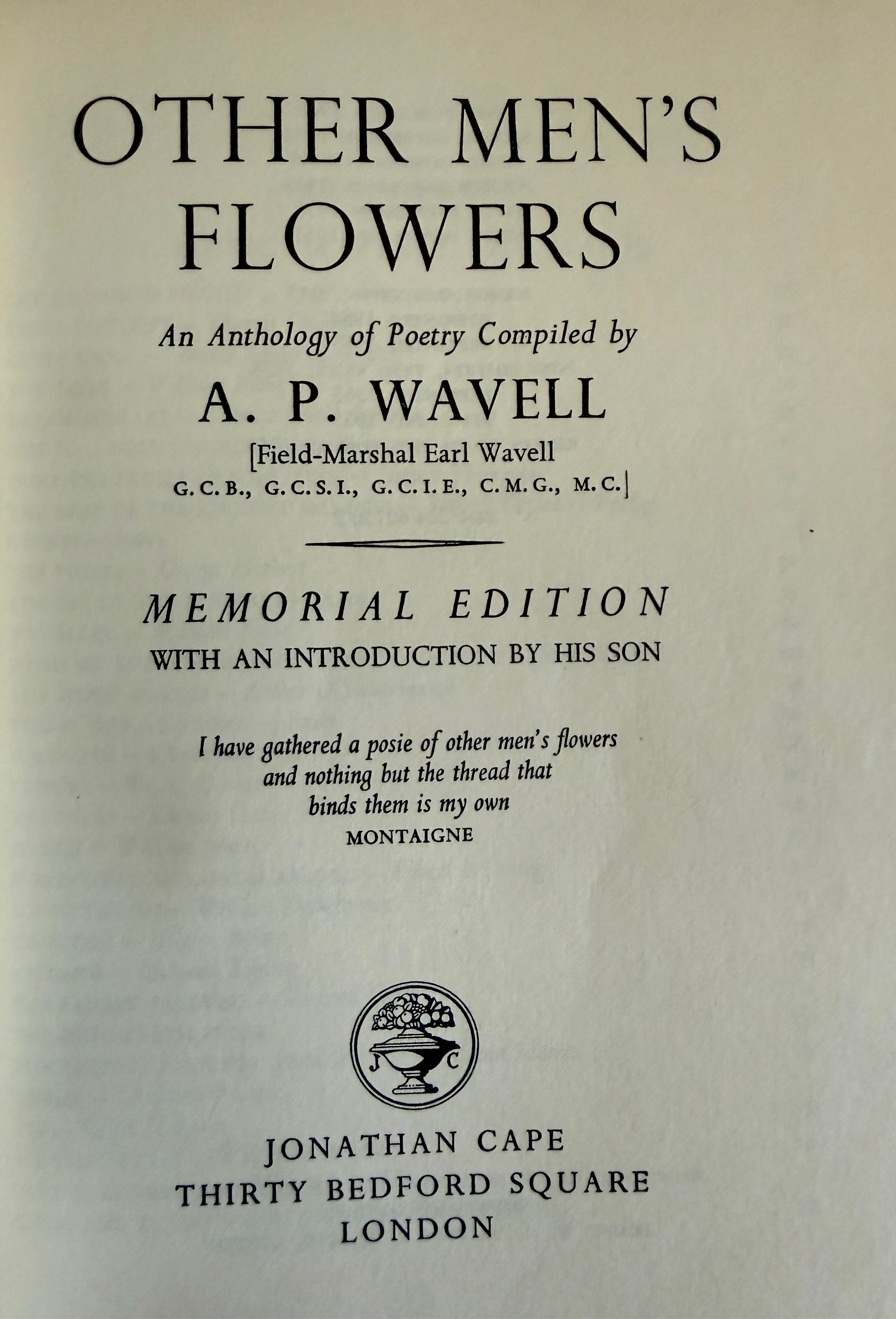 Other Men’s Flowers, finely bound for Asprey, view 4