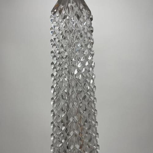 Baccarat Cut Crystal and Gilt-Bronze Obelisk, view 3