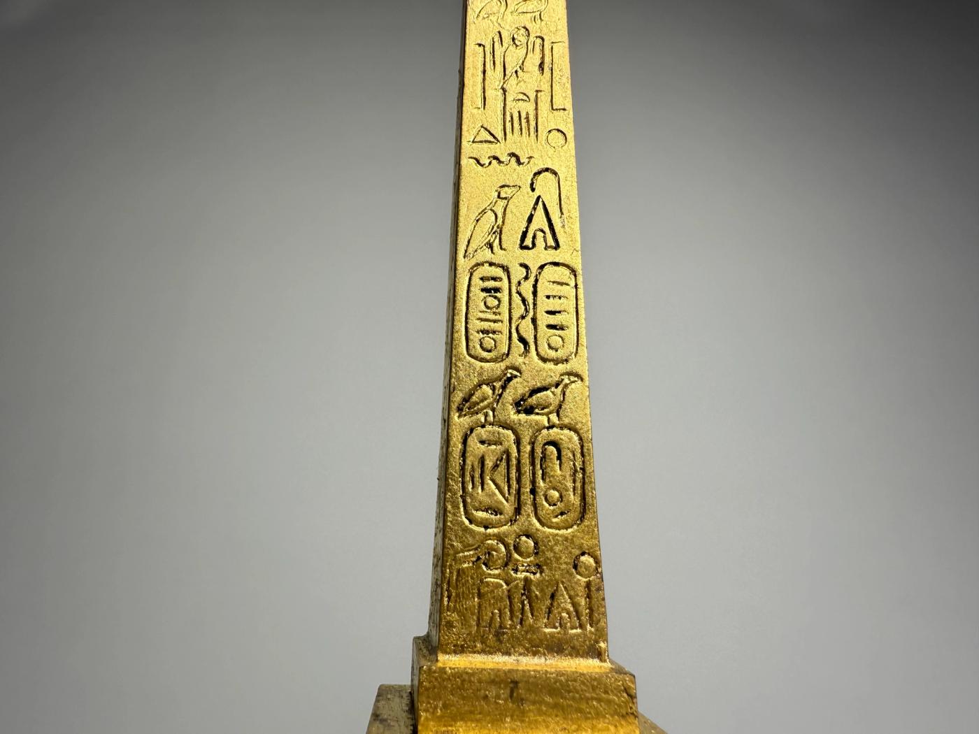 Grand Tour Model of the Luxor Obelisk