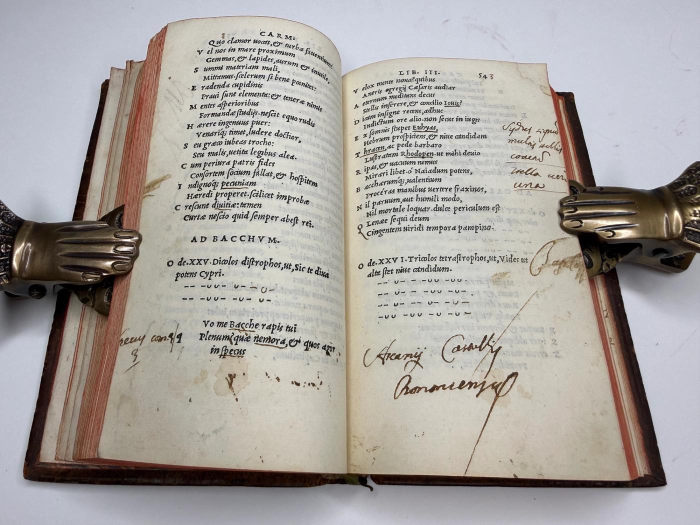 The Aldine Horace of 1527