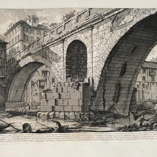 Veduta del Ponte Fabrizio (Pons Fabricius), view 2