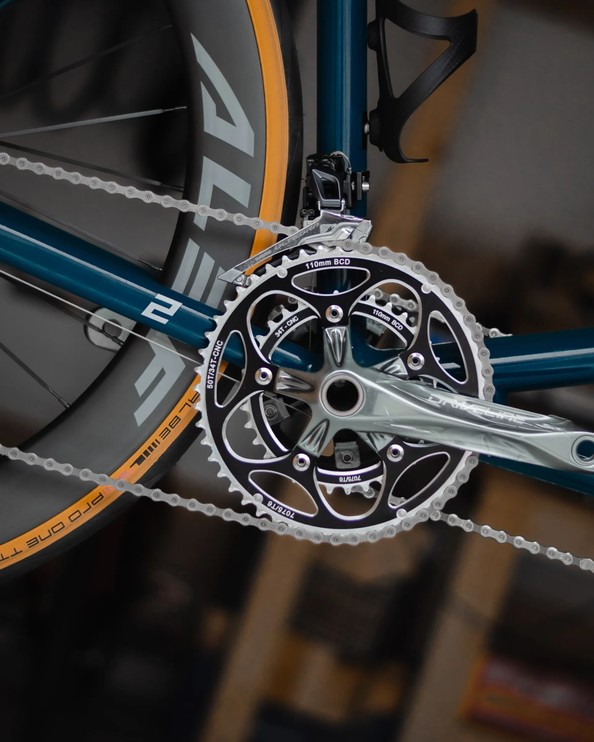 Classic tandem Shimano group set