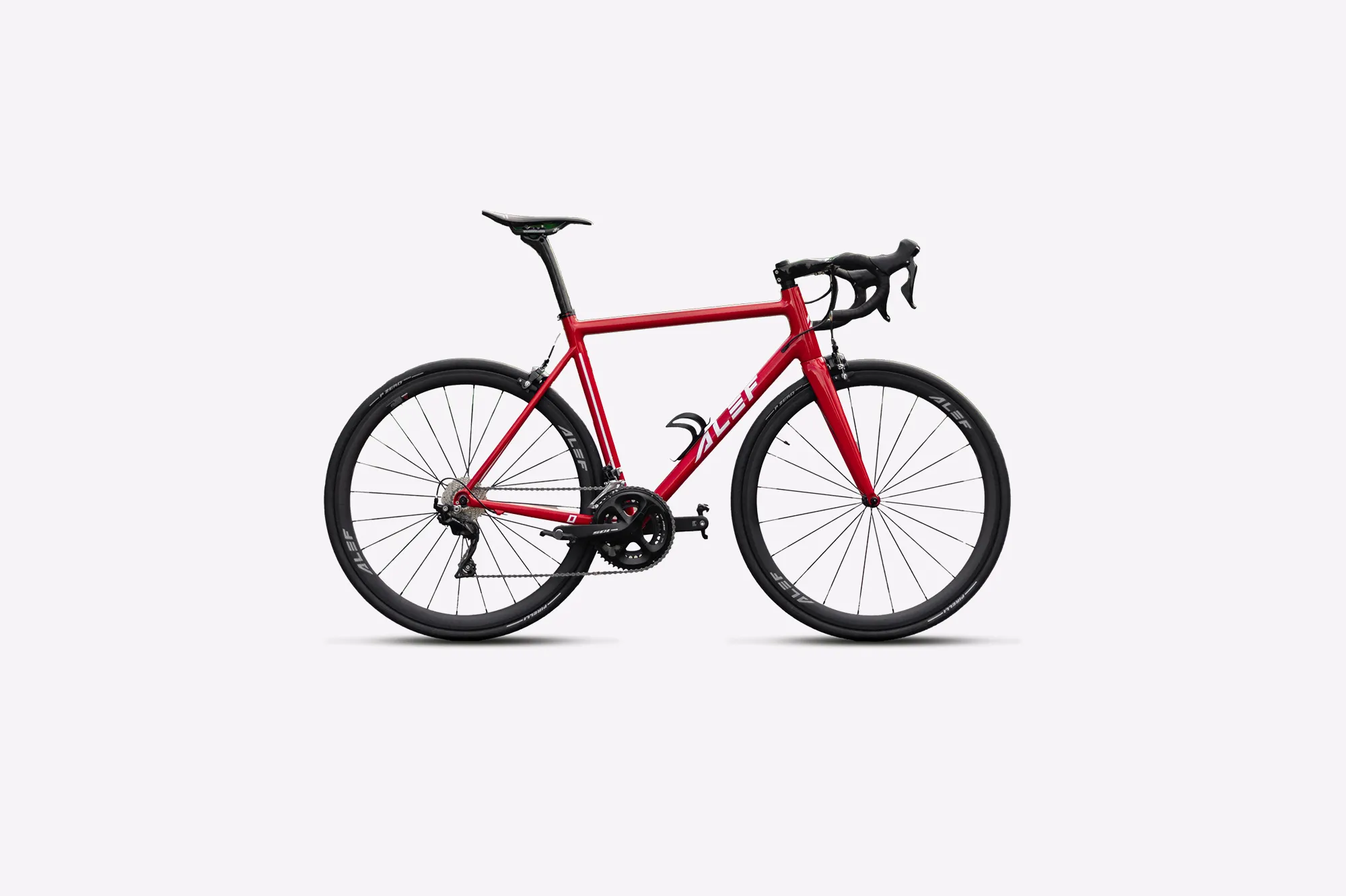 Red race bike - 3D Render