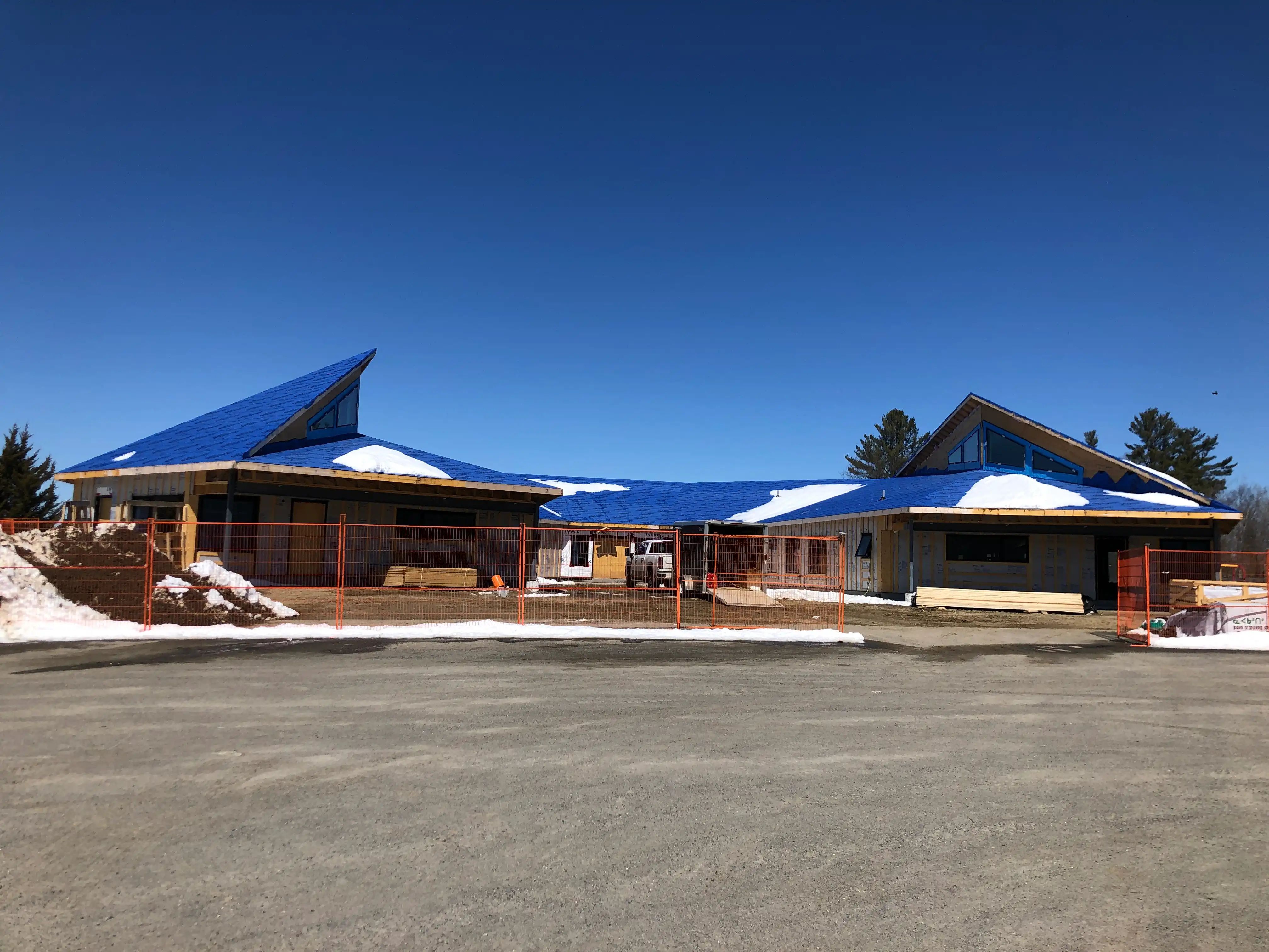 Exterior of the Henvey Inlet Health Centre.