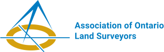 Association of Ontario Land Surveyors logo.
