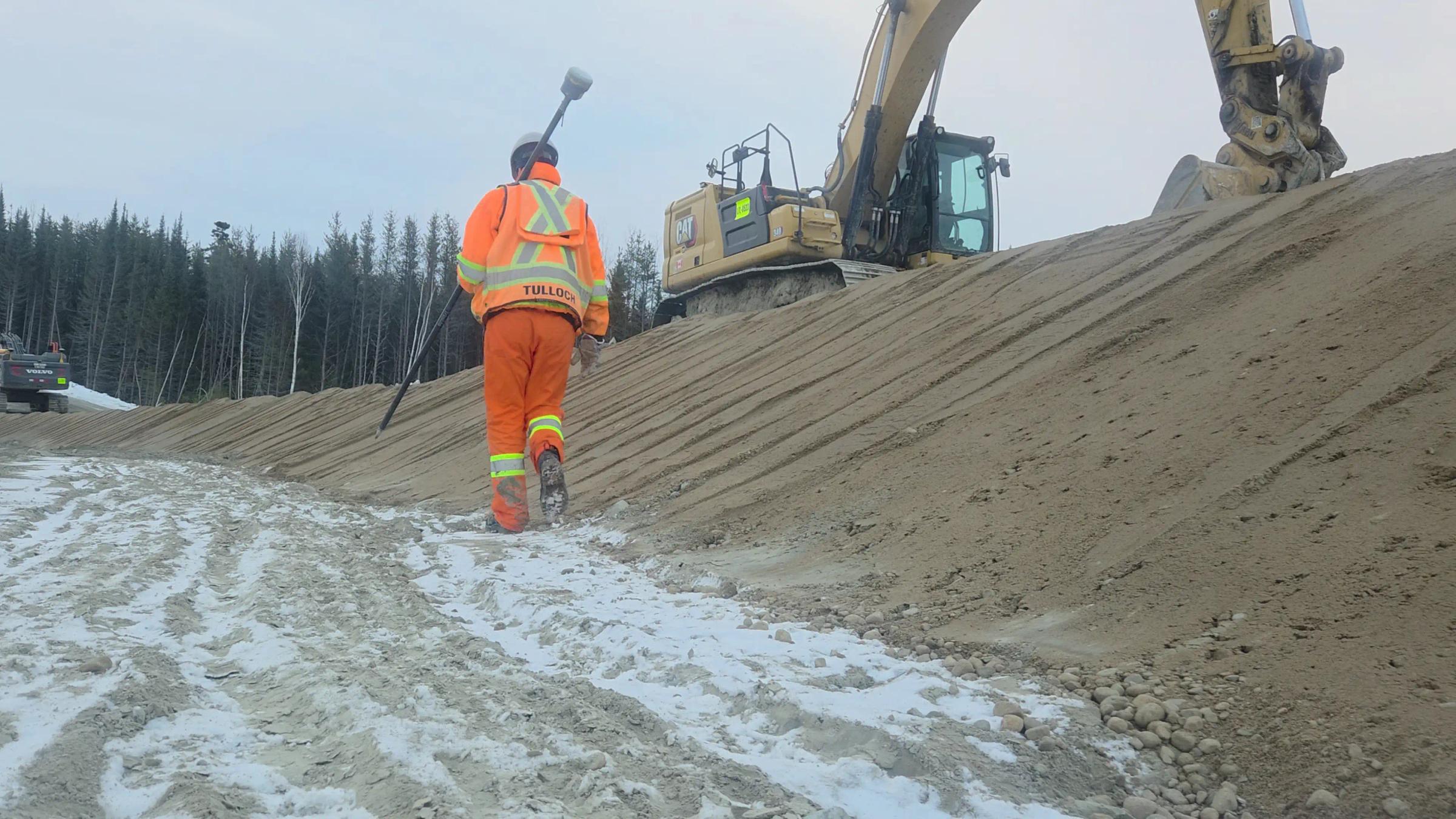 TULLOCH field technician working at a Vale Sudbury mining operation.