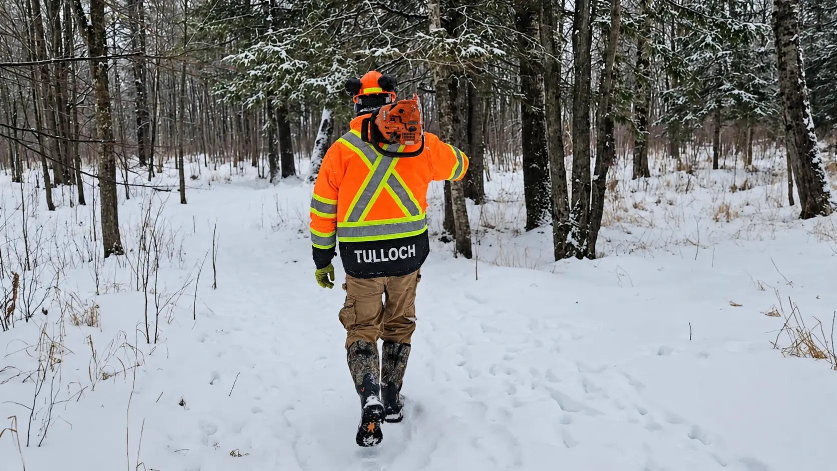 TULLOCH field technician working at the Cote Gold mine.
