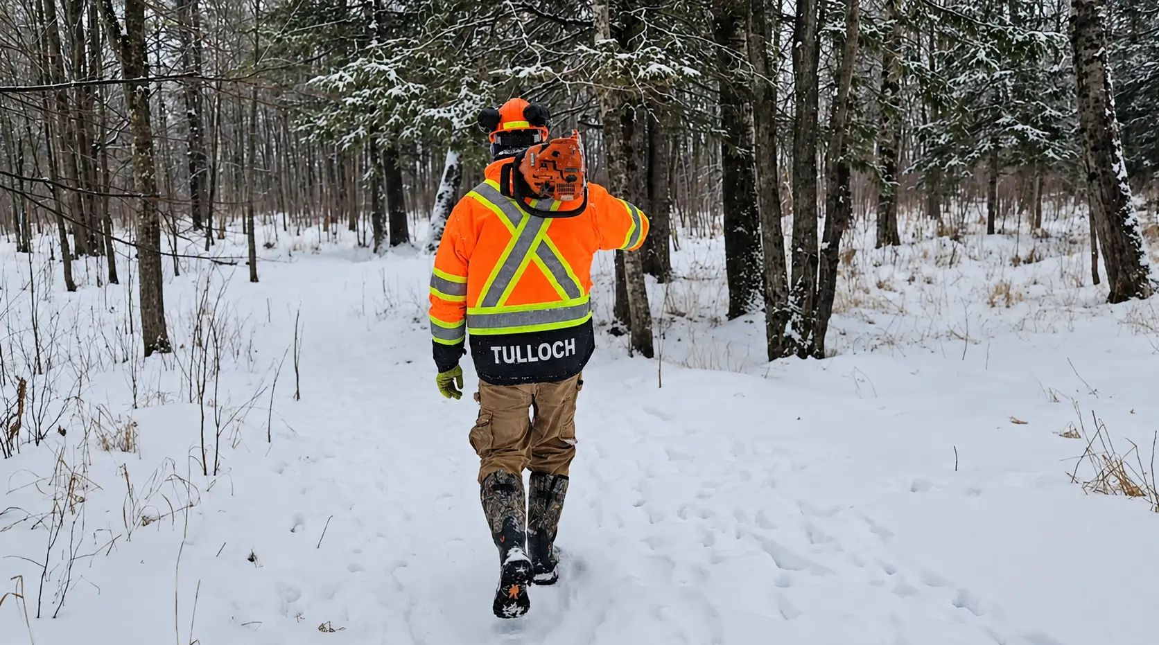 TULLOCH field technician working at the Cote Gold mine.