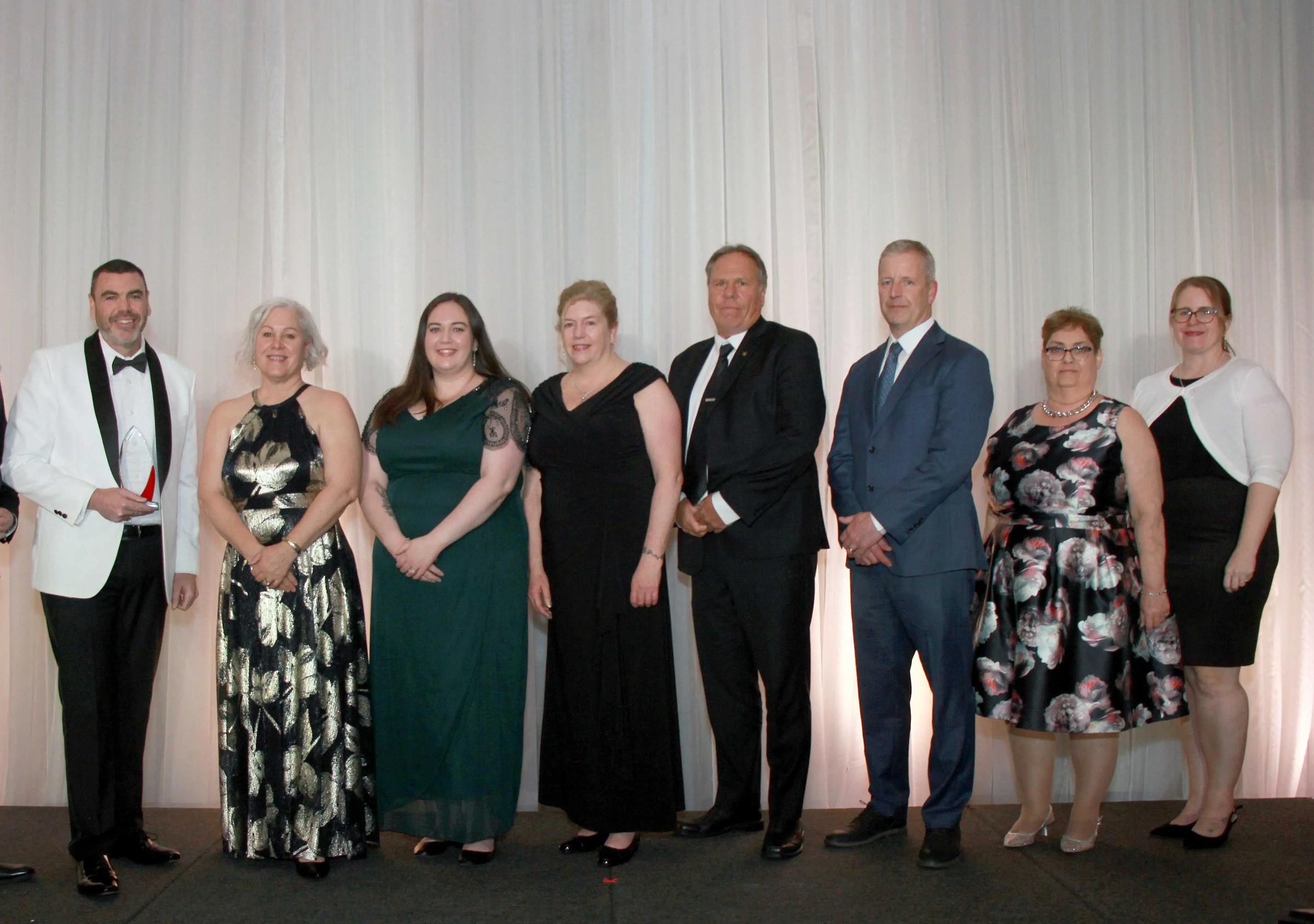 TULLOCH team accepting ACEC-Ontario award in 2026.
