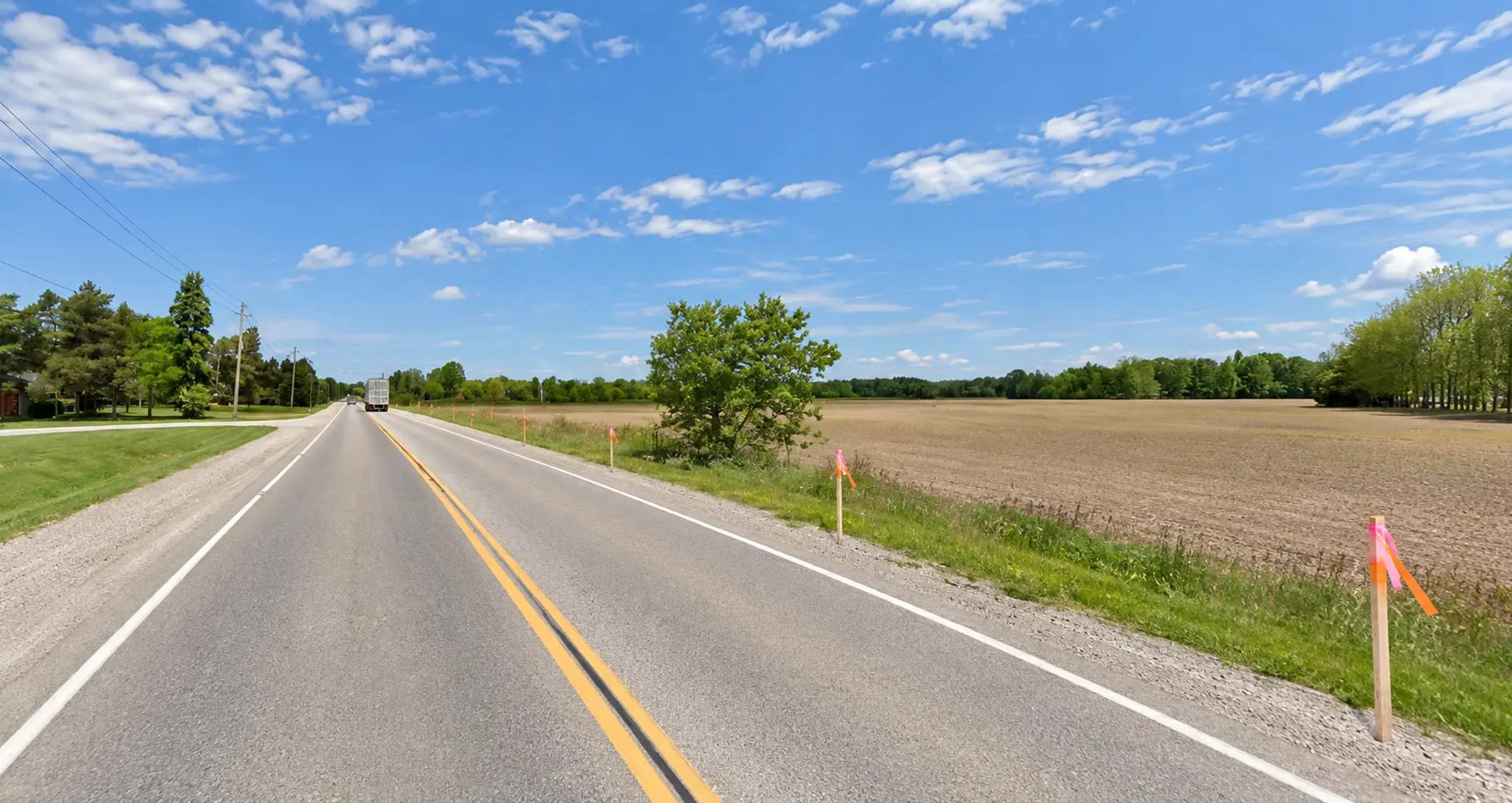 Highway 3 corridor near St. Thomas, Ontario.
