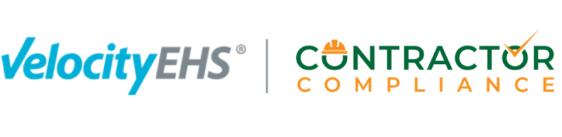 VelocityEHS Contractor Compliance logo.