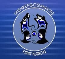 Mishkeegogamang First Nation logo.