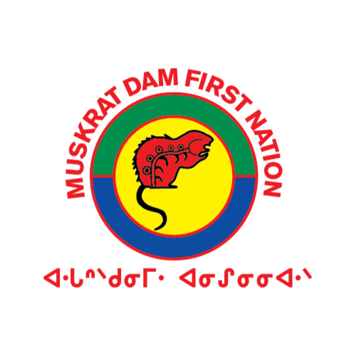 Muskrat Dam First Nation logo.