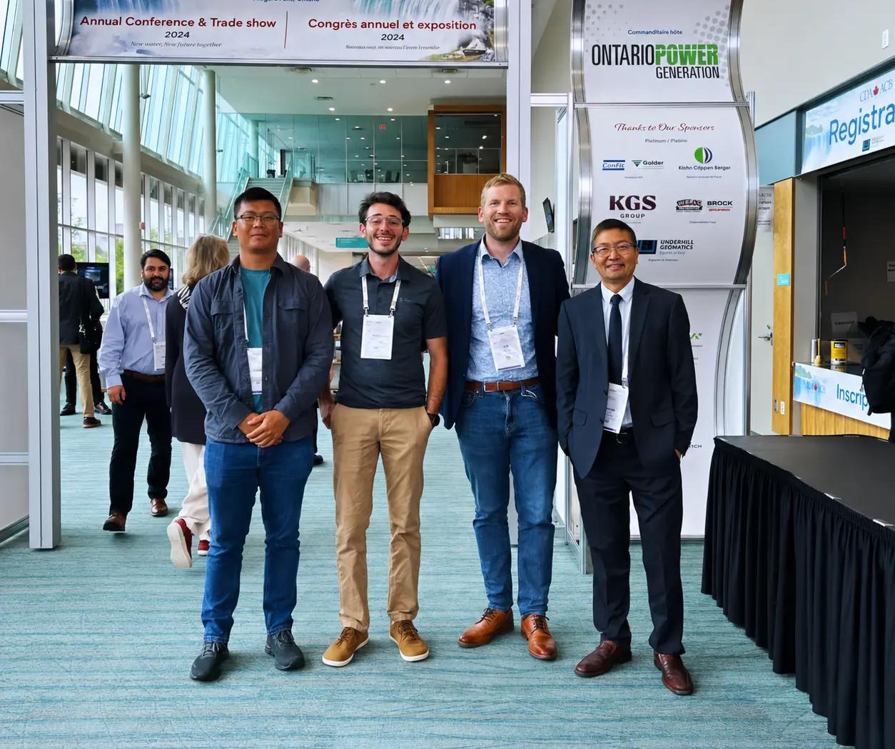 TULLOCH geotechnical team at CDA Conference.