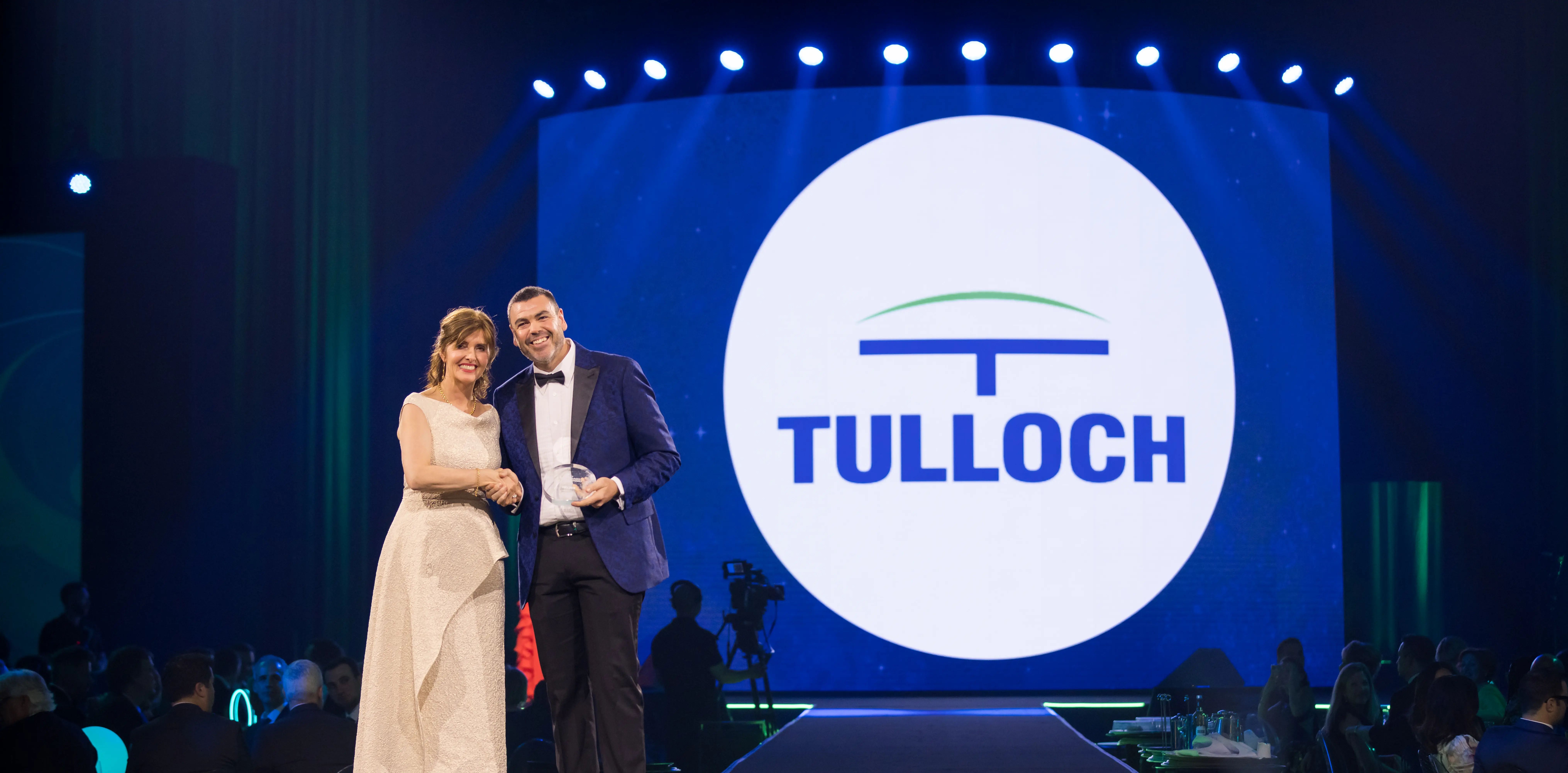 TULLOCH CEO accepting Canada's Best Managed Companies award.