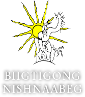Biigtigong Nishnaabeg logo.