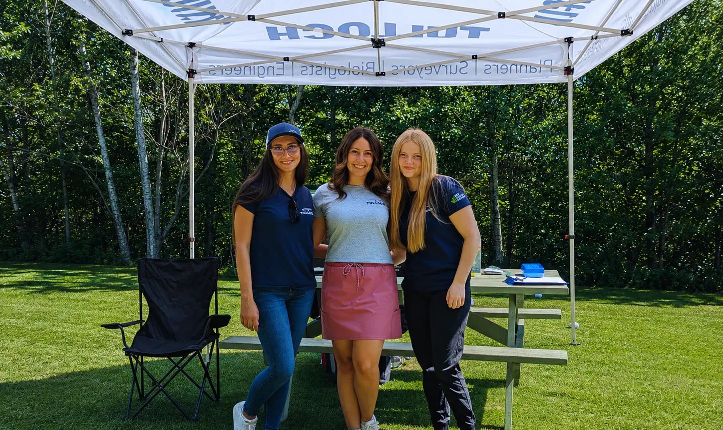 Team TULLOCH on-site at North Bay Regional Health Centre Foundation Golf Tournament.