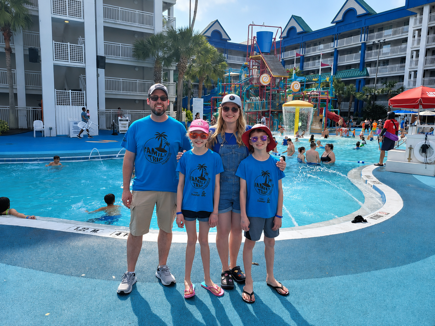 Fun times in Florida during TULLOCH Orlando vacation.