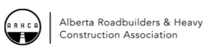 Alberta Roadbuilders & Heavy Construction Association logo.