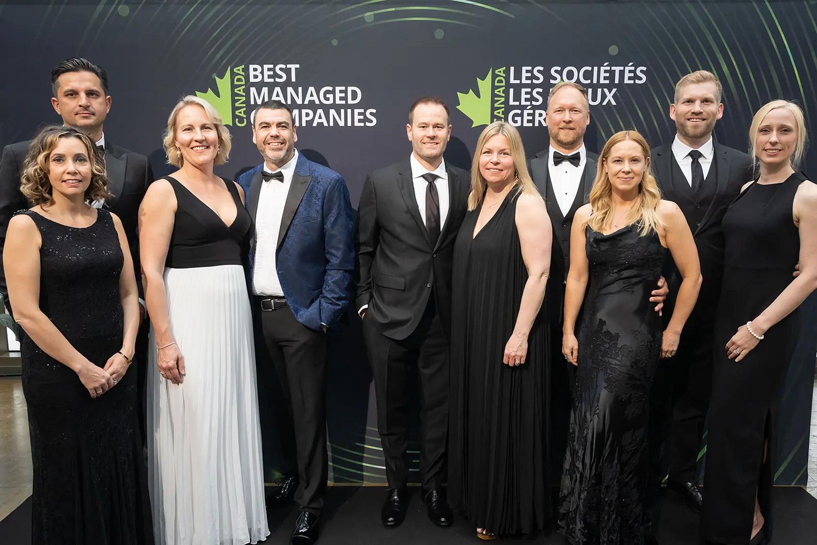 Team at CBMC gala.