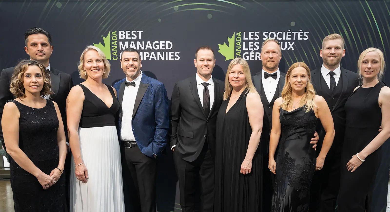 Team at CBMC gala.