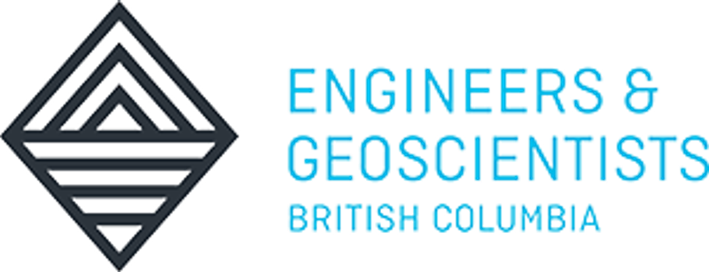 Engineers and Geoscientists British Columbia logo.